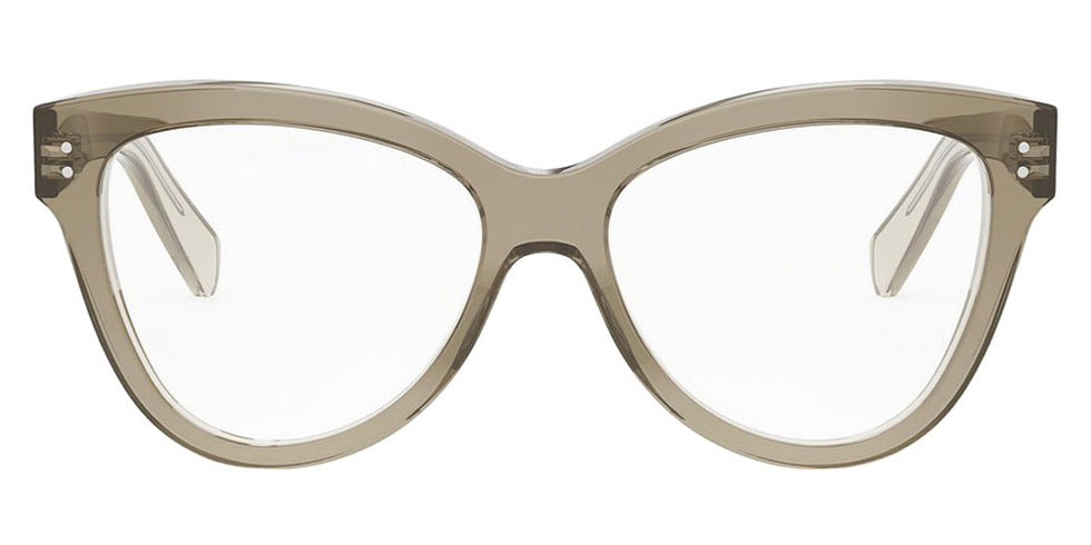 Celine® CL50158I CLN CL50158I 096 55 - 096 Shiny Green Eyeglasses