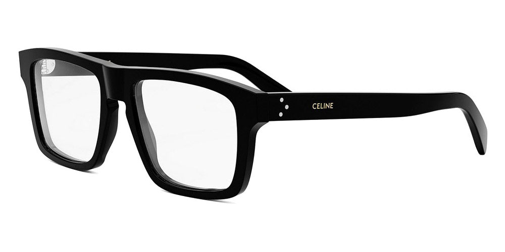 Celine® CL50160I CLN CL50160I 001 53 - 001 Shiny Black Eyeglasses