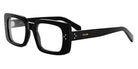 Celine® CL50163I CLN CL50163I 001 51 - 001 Shiny Black Eyeglasses
