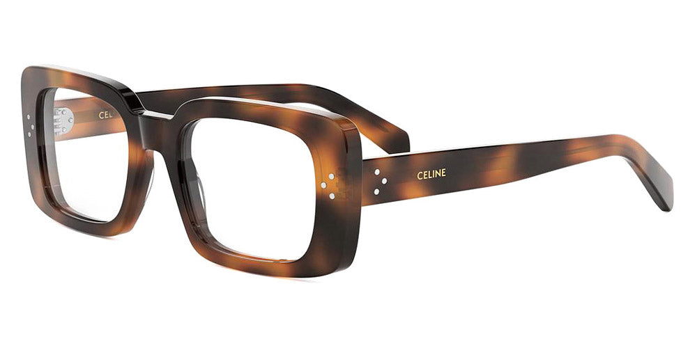 Celine® CL50163I CLN CL50163I 053 51 - 053 Shiny Havana Eyeglasses