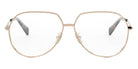 Celine® CL50164U CLN CL50164U 028 60 - 028 Shiny Yellow Eyeglasses