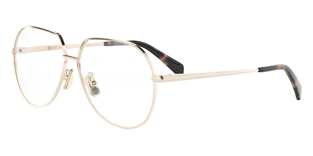 Celine® CL50164U CLN CL50164U 028 60 - 028 Shiny Yellow Eyeglasses