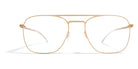 Mykita® CLAAS MYK CLAAS Glossy Gold 50 - Glossy Gold Eyeglasses
