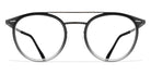 Blackfin® CLEAR LAKE BLF CLEAR LAKE 1422 49 - Brushed Gunmetal/Gradient Smoke Eyeglasses