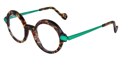 NaoNed® Clouet NAO Clouet 79B 46 - 79B Tortoiseshell/Dark Neon Green Eyeglasses