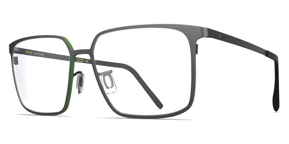 Blackfin® COBALT BLF Cobalt 1831 56 - Lava Gray/Alpine Green Eyeglasses