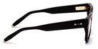 AKONI® Columba AKO Columba 100D 54 - Scraped Matte Black Sunglasses