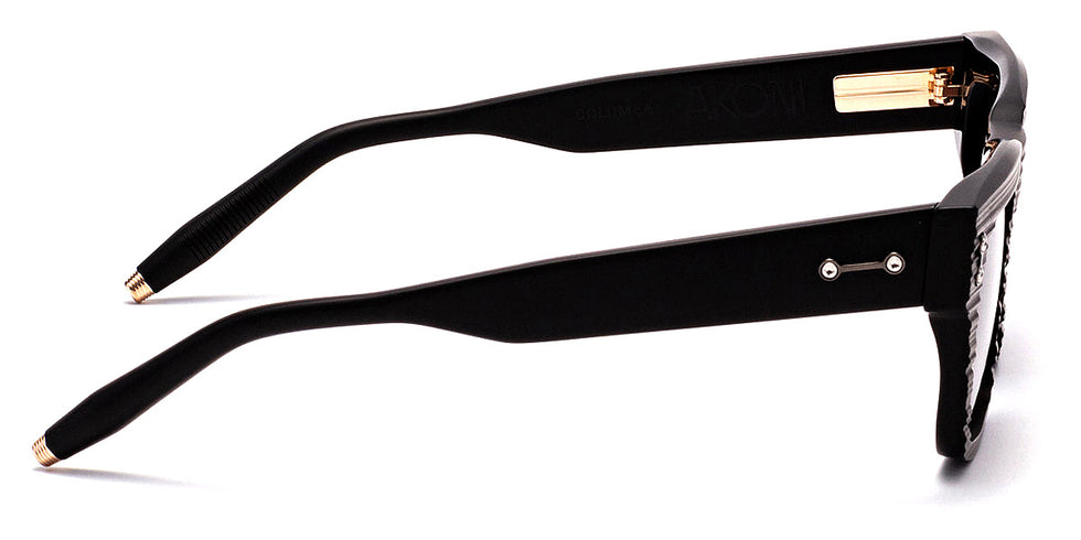 AKONI® Columba AKO Columba 100D 54 - Scraped Matte Black Sunglasses