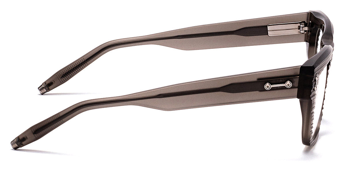 AKONI® Columba Rx AKO Columba Rx 100E 54 - Scraped Matte Crystal Grey Eyeglasses