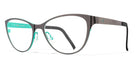 Blackfin® COLWYN BLF COLWYN 557 51 - Grey/Aqua Green Eyeglasses
