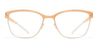 Mykita® CORINNA MYK CORINNA Champagne Gold 53 - Champagne Gold Eyeglasses