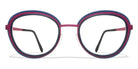 Blackfin® CORTES BLF CORTES 1089 49 - Red/Navy Blue Acetate Eyeglasses
