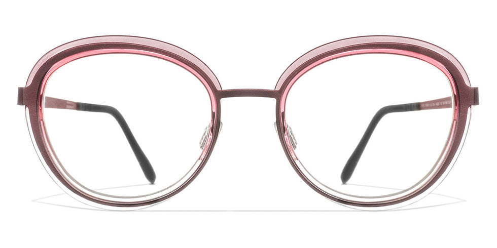 Blackfin® CORTES BLF CORTES 1095 49 - Brown/Gradient Burgundy Acetate Eyeglasses