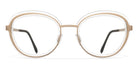 Blackfin® CORTES BLF CORTES 1096 49 - Gold/Crystal Acetate Eyeglasses