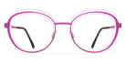Blackfin® CORTES BLF CORTES 1139 49 - Magenta/Crystal Acetate Eyeglasses