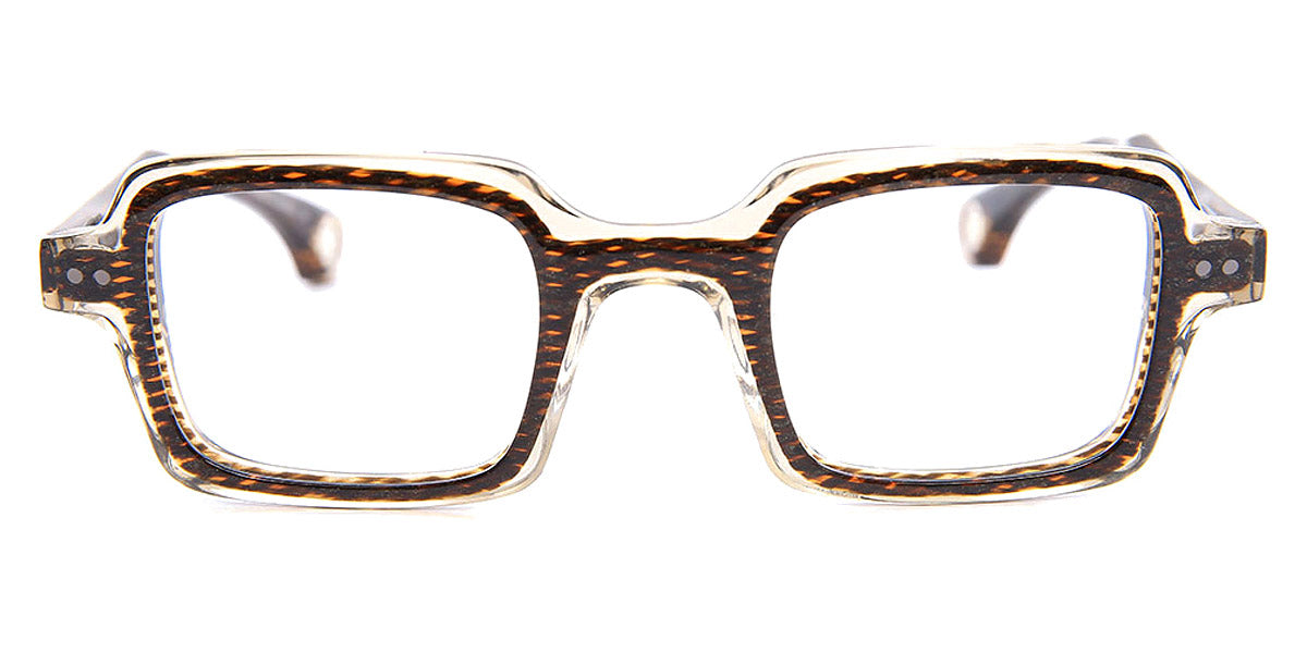 Blake Kuwahara® CORTONA BLK CORTONA BROWN WEAVE 46 - BROWN WEAVE Eyeglasses