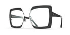 Blackfin® CRESCENT MOON BLF CRESCENT MOON 1560 55 - Silver/Black Eyeglasses