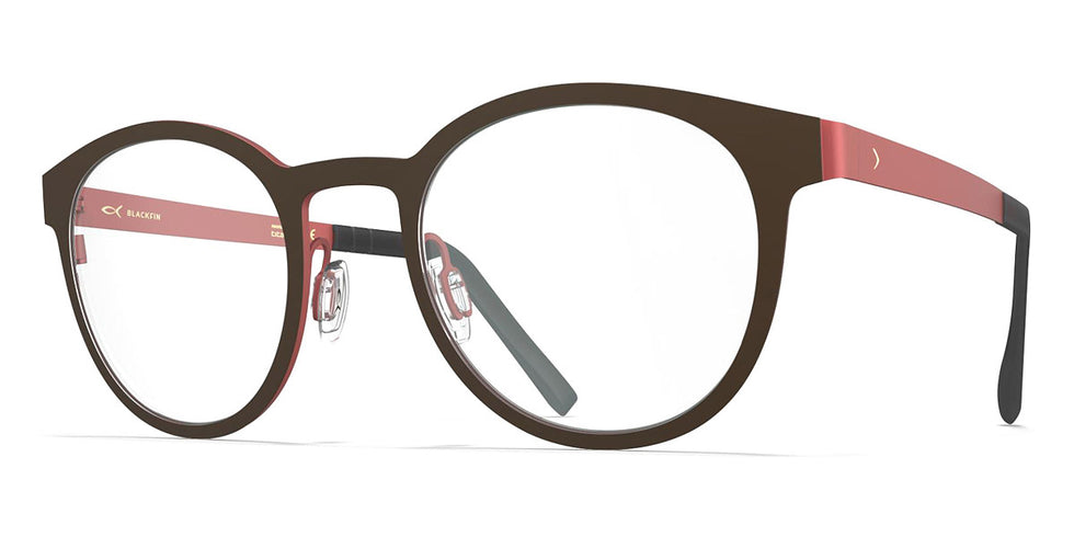 Blackfin® CROSBY BLF CROSBY 1277 51 - Brown/Red Eyeglasses