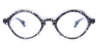 Blake Kuwahara® CURLETT BLK CURLETT SKY WEAVE 48 - SKY WEAVE Eyeglasses