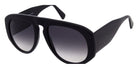 Andy Wolf® Cypress Sun ANW Cypress Sun 01 57 - Black/Grey Sunglasses