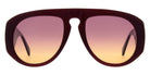 Andy Wolf® Cypress Sun ANW Cypress Sun 04 57 - Red/Orange Sunglasses