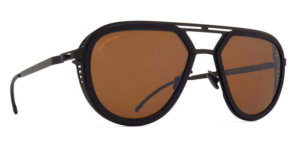 Mykita® CYPRESS MYK CYPRESS MH6 Pitch Black/Black / Polarized Pro Amber Brown 54 - MH6 Pitch Black/Black / Polarized Pro Amber Brown Sunglasses