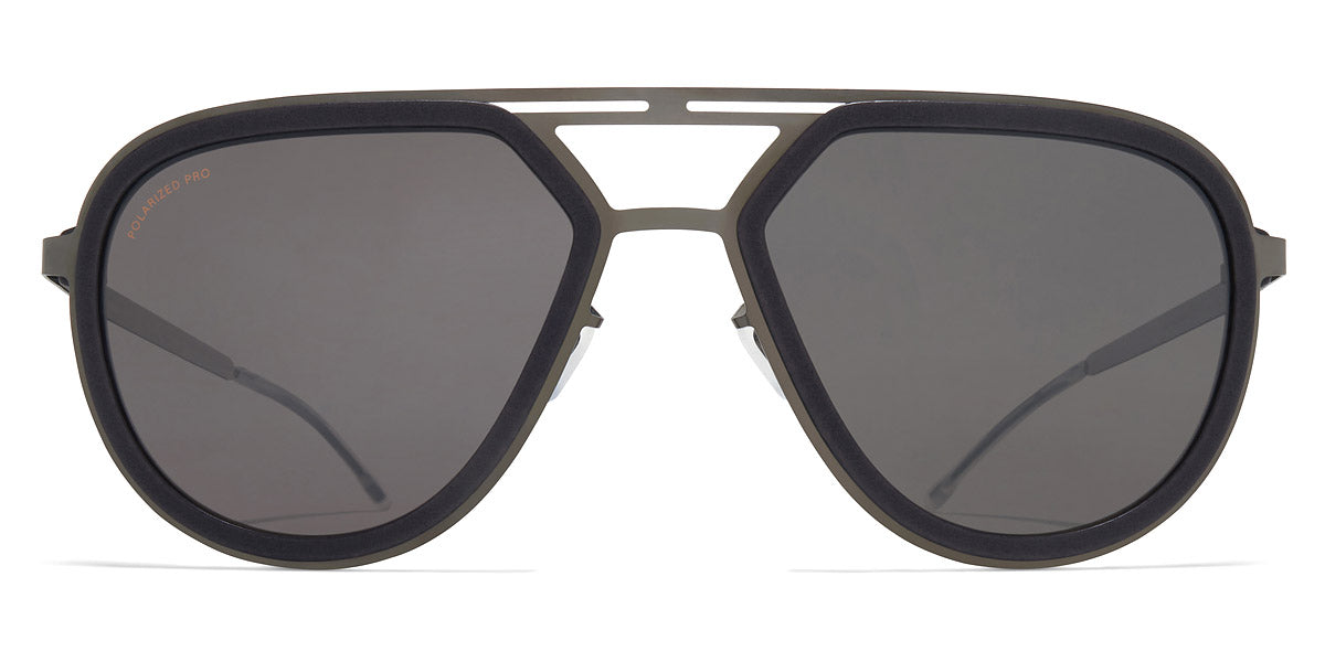 Mykita® CYPRESS MYK CYPRESS MH60 Slate Grey/Shiny Graphite / Polarized Pro Hi-Con Grey 54 - MH60 Slate Grey/Shiny Graphite / Polarized Pro Hi-Con Grey Sunglasses