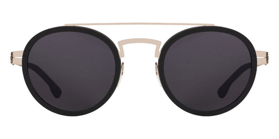 Ic! Berlin® Dakota ICB IC0031 Dakota 05A 50 - Bronze-Black-Rough/Smoke Lenses Sunglasses