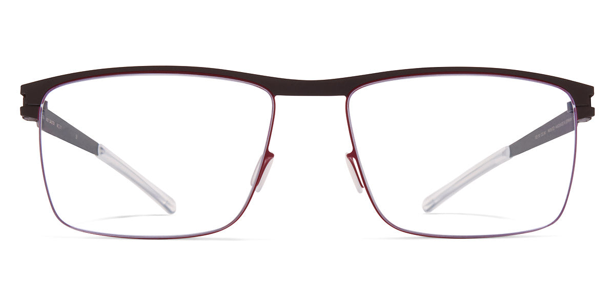 Mykita® DALTON MYK DALTON Ebony Brown/Cranberry 58 - Ebony Brown/Cranberry Eyeglasses