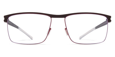 Mykita® DALTON MYK DALTON Ebony Brown/Cranberry 58 - Ebony Brown/Cranberry Eyeglasses