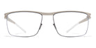 Mykita® DALTON MYK DALTON Matte Silver/Black 58 - Matte Silver/Black Eyeglasses