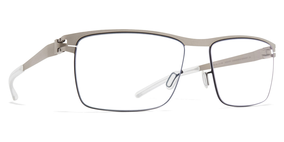 Mykita® DALTON MYK DALTON Matte Silver/Black 58 - Matte Silver/Black Eyeglasses