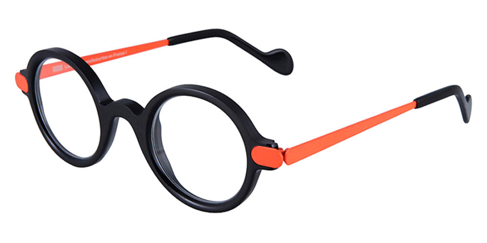 NaoNed® Damgan NAO Damgan 77UN 43 - 77UN Black/Gurvan Orange Eyeglasses