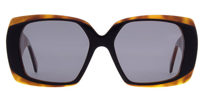 Andy Wolf® Damson Sun ANW Damson Sun 03 57 - Black/Orange Sunglasses