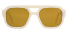 Andy Wolf® Dandelion Sun ANW Dandelion Sun 04 54 - White/Yellow Sunglasses