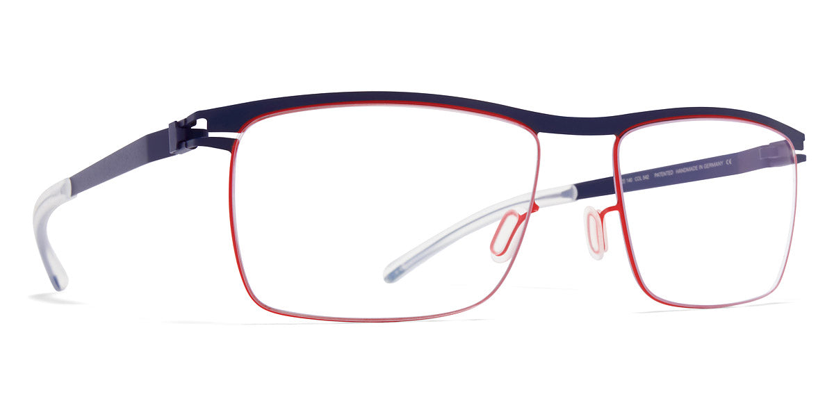 Mykita® DARCY MYK DARCY Navy/Rusty Red 54 - Navy/Rusty Red Eyeglasses