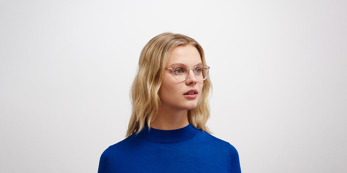 Mykita® DAVU MYK DAVU C125 Spring Water/Silk Champagne 49 - C125 Spring Water/Silk Champagne Eyeglasses