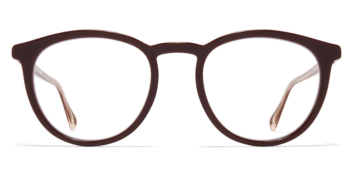 Mykita® DAVU MYK DAVU C126 Burgundy/Silk Purple Broncco 49 - C126 Burgundy/Silk Purple Broncco Eyeglasses