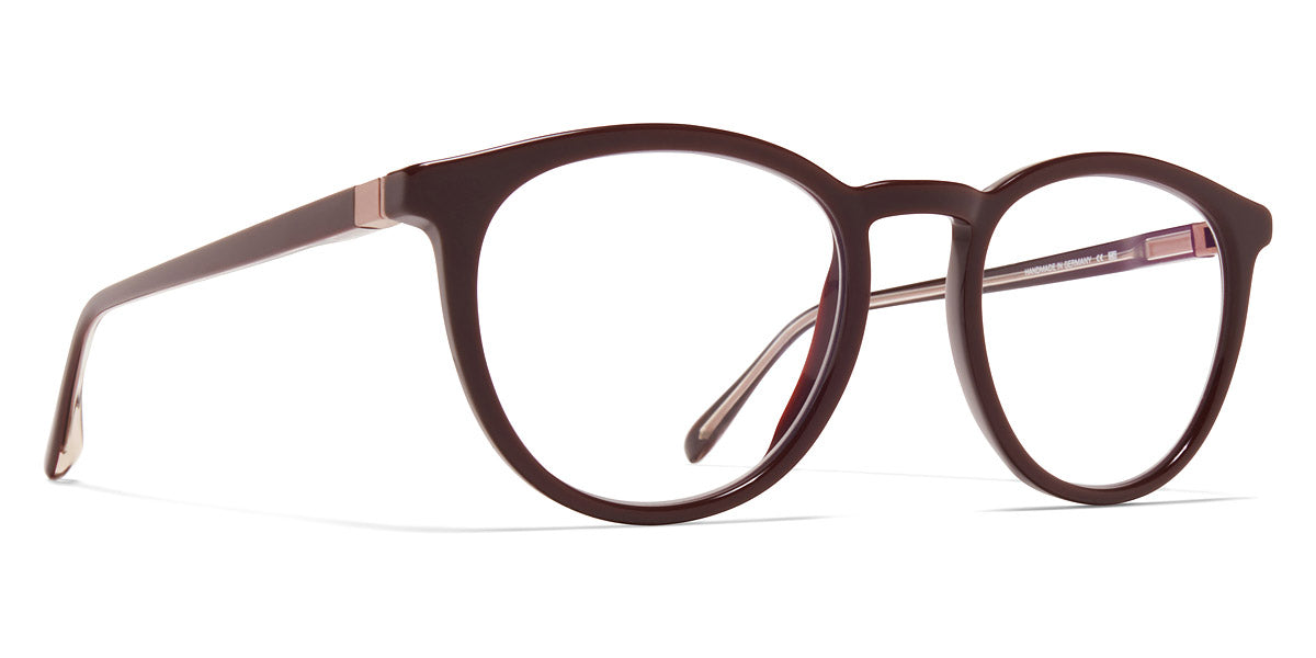 Mykita® DAVU MYK DAVU C126 Burgundy/Silk Purple Broncco 49 - C126 Burgundy/Silk Purple Broncco Eyeglasses