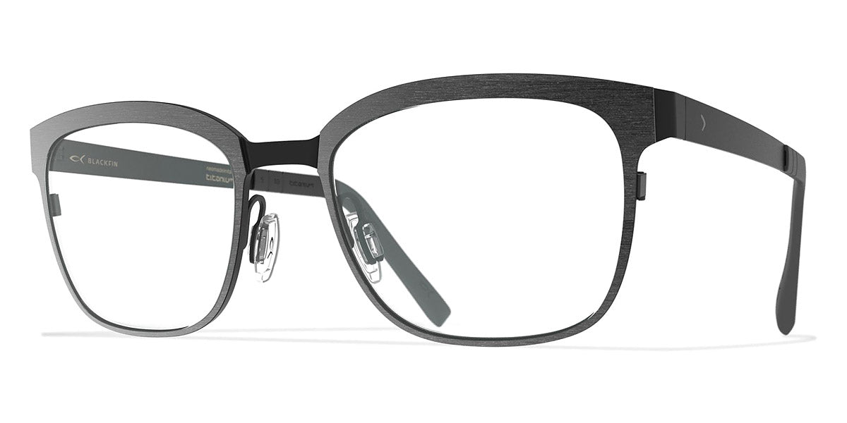 Blackfin® DAWSON BLF DAWSON 1514 52 - Brushed Gunmetal/Black Eyeglasses