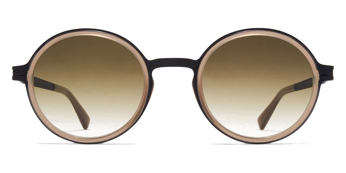 Mykita® DAYO MYK DAYO A70 Black/Taupe / Raw Brown Gradient 46 - A70 Black/Taupe / Raw Brown Gradient Sunglasses