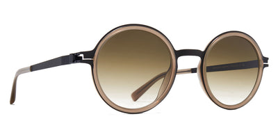 Mykita® DAYO MYK DAYO A70 Black/Taupe / Raw Brown Gradient 46 - A70 Black/Taupe / Raw Brown Gradient Sunglasses
