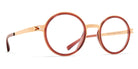 Mykita® DAYO MYK DAYO A60 Champagne Gold/Pine Honey 46 - A60 Champagne Gold/Pine Honey Eyeglasses