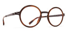 Mykita® DAYO MYK DAYO A61 Dark Brown/Zanzibar 46 - A61 Dark Brown/Zanzibar Eyeglasses