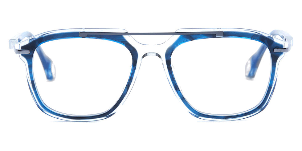 Blake Kuwahara® DELANO BLK DELANO BLUE HORN 53 - BLUE HORN Eyeglasses