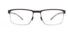 Mykita® DENNIS MYK DENNIS Dark Brown 52 - Dark Brown Eyeglasses