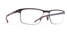 Mykita® DENNIS MYK DENNIS Dark Brown 52 - Dark Brown Eyeglasses