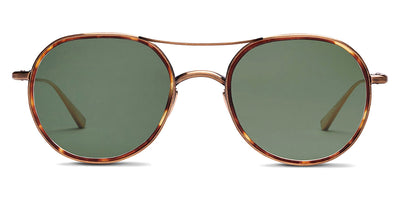 SALT.® DESNA SAL DESNA AGAL 54 - Antique Gold/Antique Leaves/Polarized G-15 Glass Sunglasses