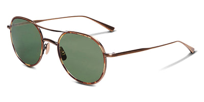 SALT.® DESNA SAL DESNA AGAL 54 - Antique Gold/Antique Leaves/Polarized G-15 Glass Sunglasses
