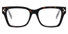 Dior® CD DIAMONDO S1F CD CD DIAMONDO S1F 2000 55 - Shiny Havana / Lenses Clear Organic Eyeglasses